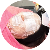 Pack with active ingredients